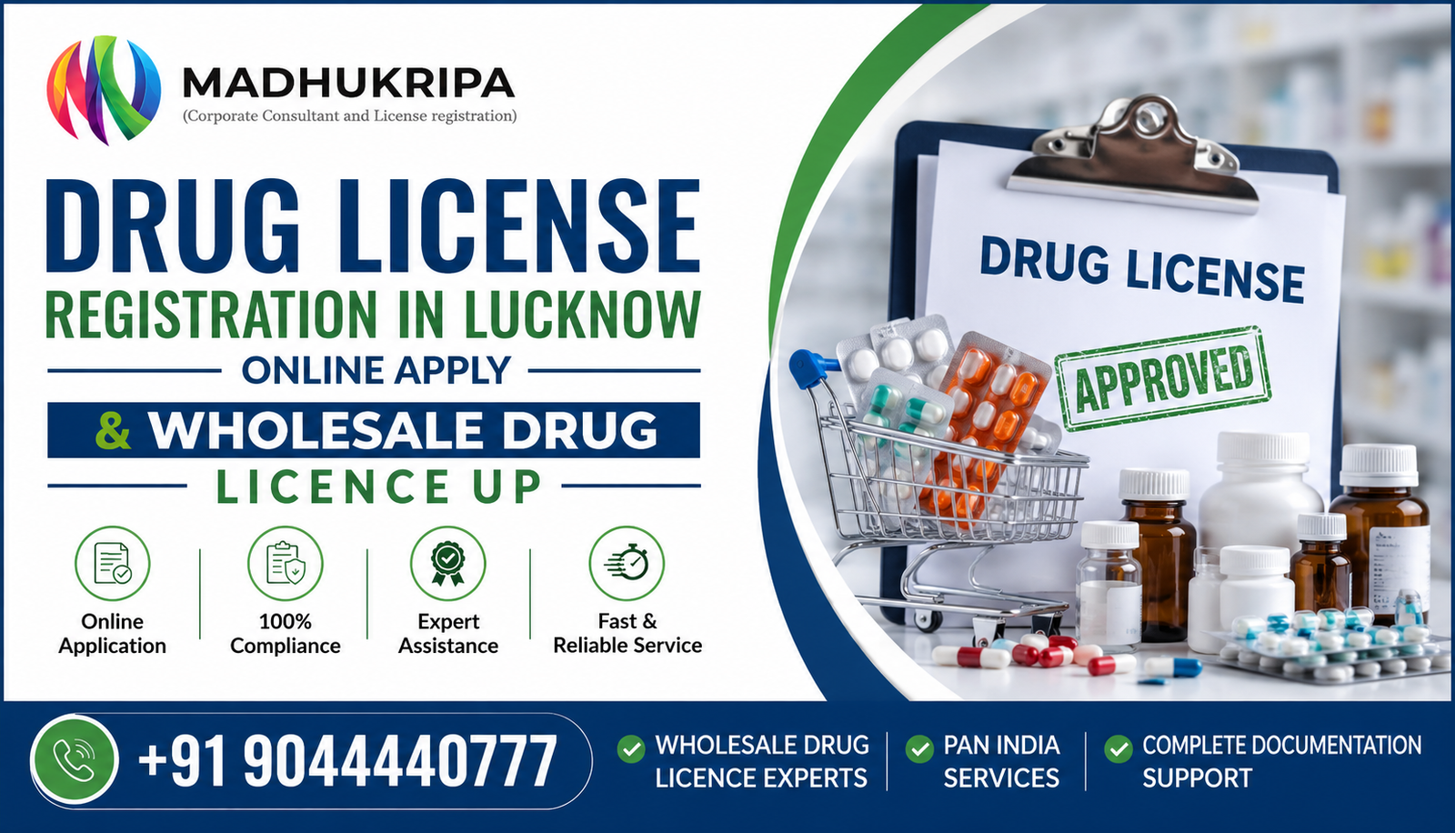 Drug License Registration in Lucknow