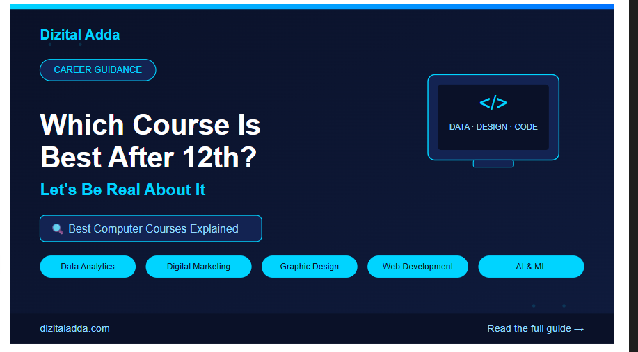 Best computer course after 12th