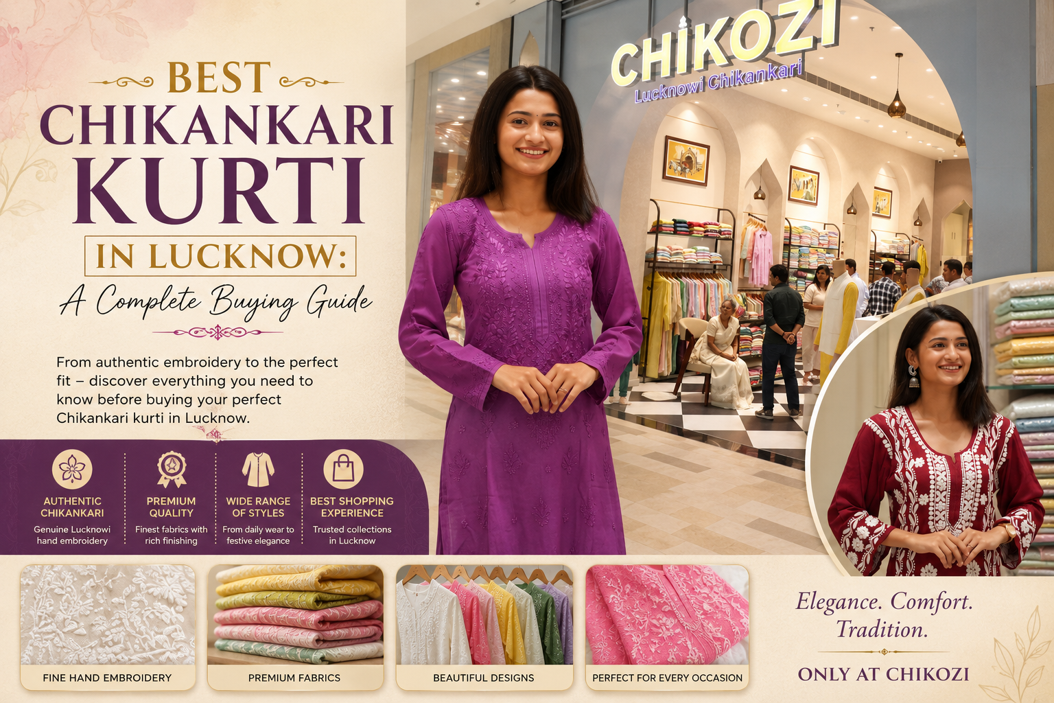 Chikankari Store In Lucknow