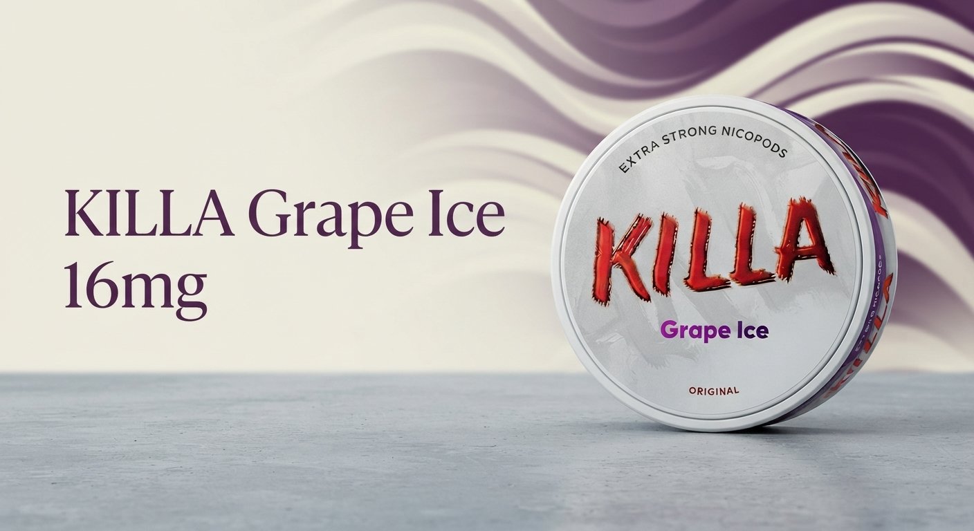 KILLA Grape Ice 16mg