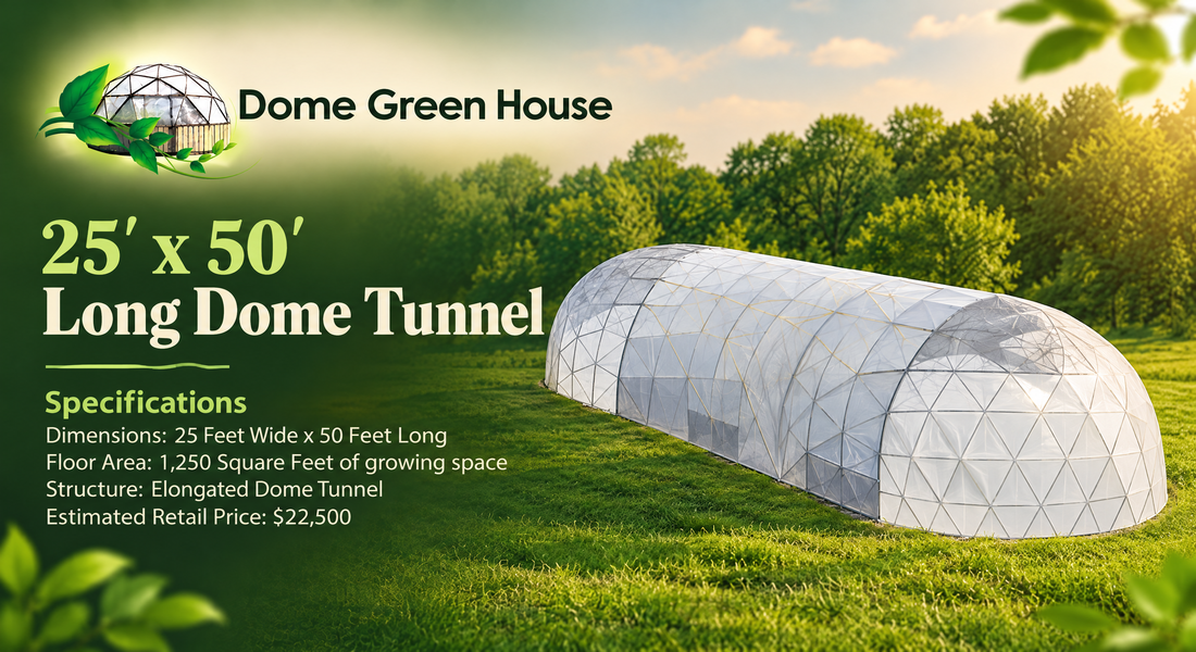 25x50 Greenhouse Tunnel