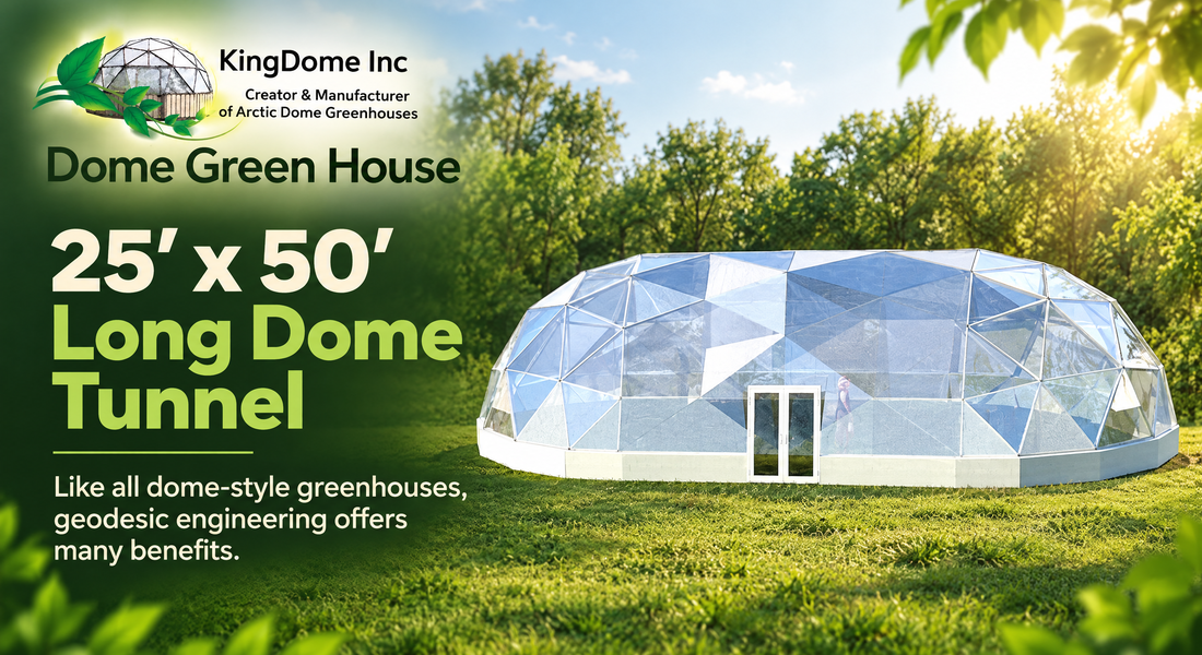 25 x 50 Greenhouse Tunnel