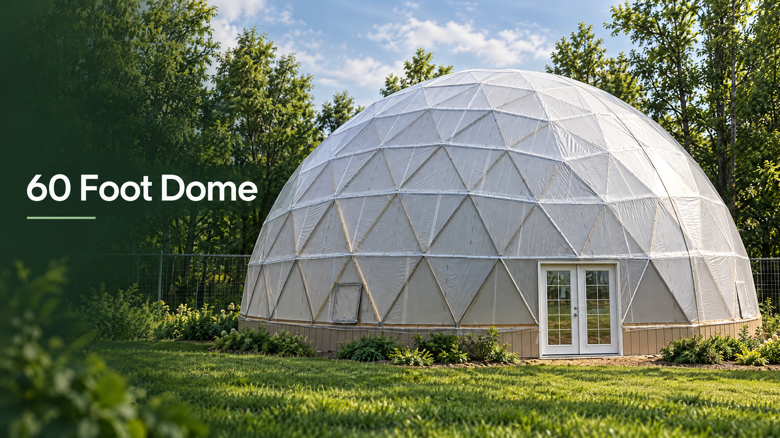 60 foot greenhouse for farming