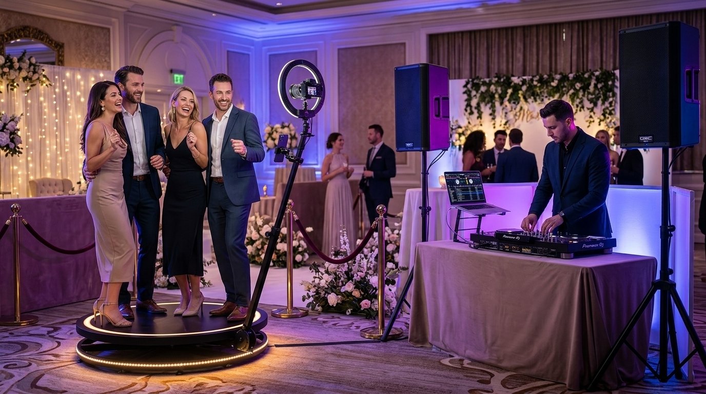 360 Photo Booth DJ Service Packages for Event Entertainment